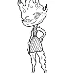 coloriage Elemental pour enfant a imprimer gratuit