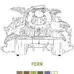 coloriage Elemental à imprimer gratuit