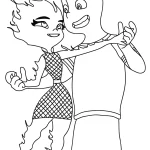 coloriage Elemental educatif pour enfant