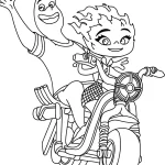 coloriage Elemental a dessiner en ligne