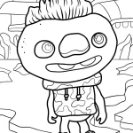 coloriage Elemental pour enfant de à imprimer