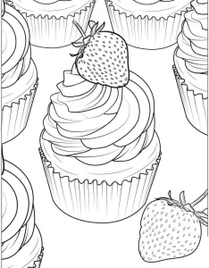 coloriage Fraise pour primaire