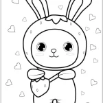 coloriage Fraise de pour enfants