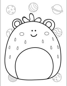 coloriage Fraise à imprimer