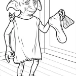 coloriage Harry Potter à imprimer gratuit