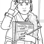 coloriage Harry Potter pour enfants à télécharger