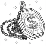 image pour coloriage Harry Potter enfant