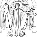 coloriage Harry Potter gratuit en ligne