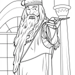 coloriage Harry Potter de pour enfants