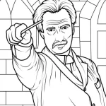 imprimer coloriage Harry Potter
