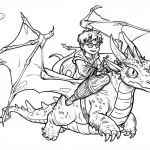 coloriage Harry Potter gratuit à imprimer
