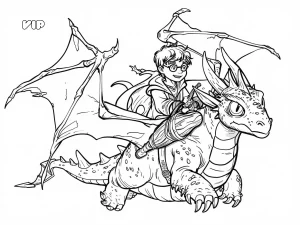 coloriage Harry Potter gratuit à imprimer