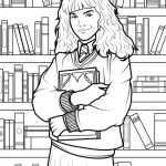 coloriage Harry Potter pour enfant de 10 ans
