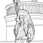 coloriage Harry Potter educatif pour enfant