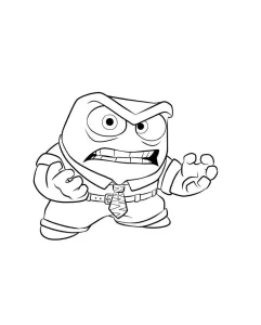 coloriage Inside Out a imprimer gratuitement