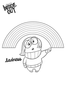 coloriage Inside Out gratuit a imprimer
