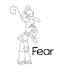 coloriage Inside Out à imprimer pdf gratuit