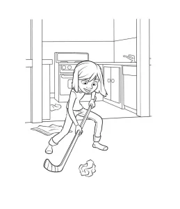 coloriage Inside Out à imprimer gratuitement