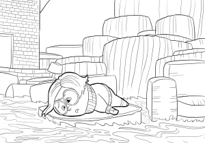 coloriage Inside Out d