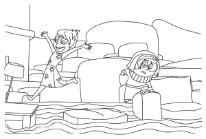 coloriage Inside Out à imprimer pour enfants
