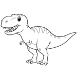 télécharger coloriage Le Roi des Dinosauresp gratuit