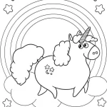 coloriage Licorne a dessiner en ligne