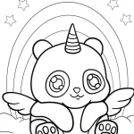 coloriage Licorne pour enfant de 6 ans
