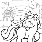 coloriage Licorne en ligne pour enfant
