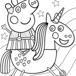 coloriage Licorne pour enfants à imprimer