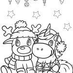 coloriage Licorne a imprimer