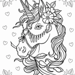 coloriage Licorne gratuit en ligne