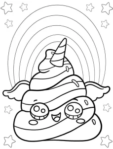 coloriage Licorne à imprimer pdf gratuit