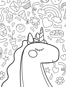 coloriage Licorne en ligne pour enfant