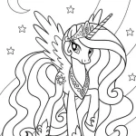 coloriage Licorne à imprimer