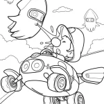 coloriage Luigi à imprimer gratuitement pdf