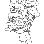 coloriage Luigi pour enfant de à imprimer