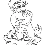 télécharger coloriage Luigi gratuit