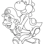 coloriage Luigi à imprimer gratuitement