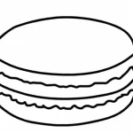 coloriage Macaron pour enfant de 10 ans