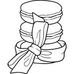 coloriage Macaron gratuit a imprimer