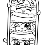 coloriage Macaron pour enfants