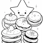 coloriage Macaron pour enfants à télécharger