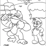coloriage Mario à imprimer pdf