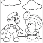 télécharger coloriage Mario gratuit