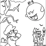 coloriage Mario pour enfant de 7 ans
