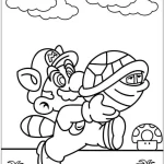 coloriage Mario pour enfants