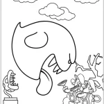 coloriage Mario pour enfant