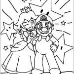 coloriage Mario gratuit pour enfants