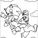 coloriage Mario gratuit pour enfants