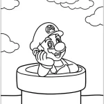 coloriage Mario et apprentissage